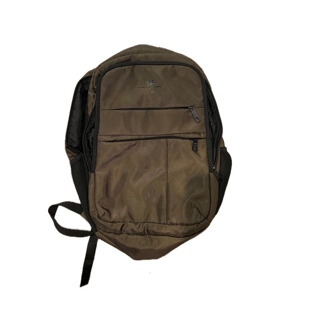 ack Abrahams The Hamilton 18-In Workbook Backpack w USB Port